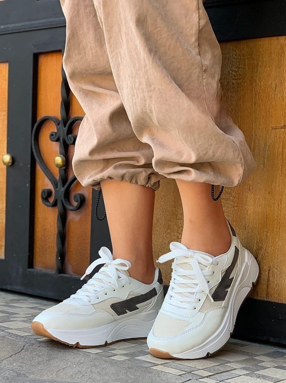 Tenis de mujer Ibiza Blanco Arena