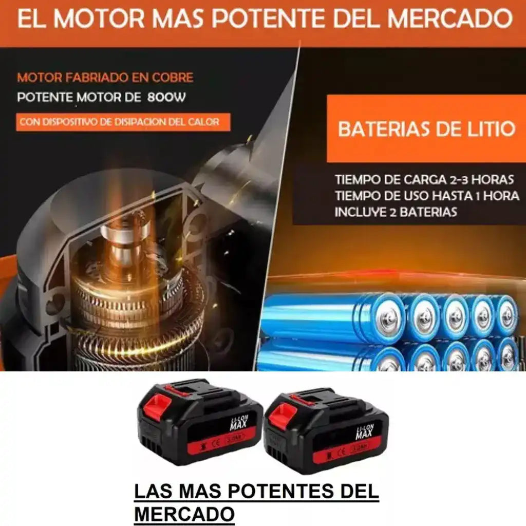 MultiCorte 3 en 1 CUIDADO PARA TU JARDIN + KIT COMPLETO DE SEGURIDAD PERSONAL